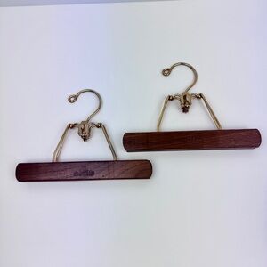 Vintage Harmony House Wood Hangers, set of 2.